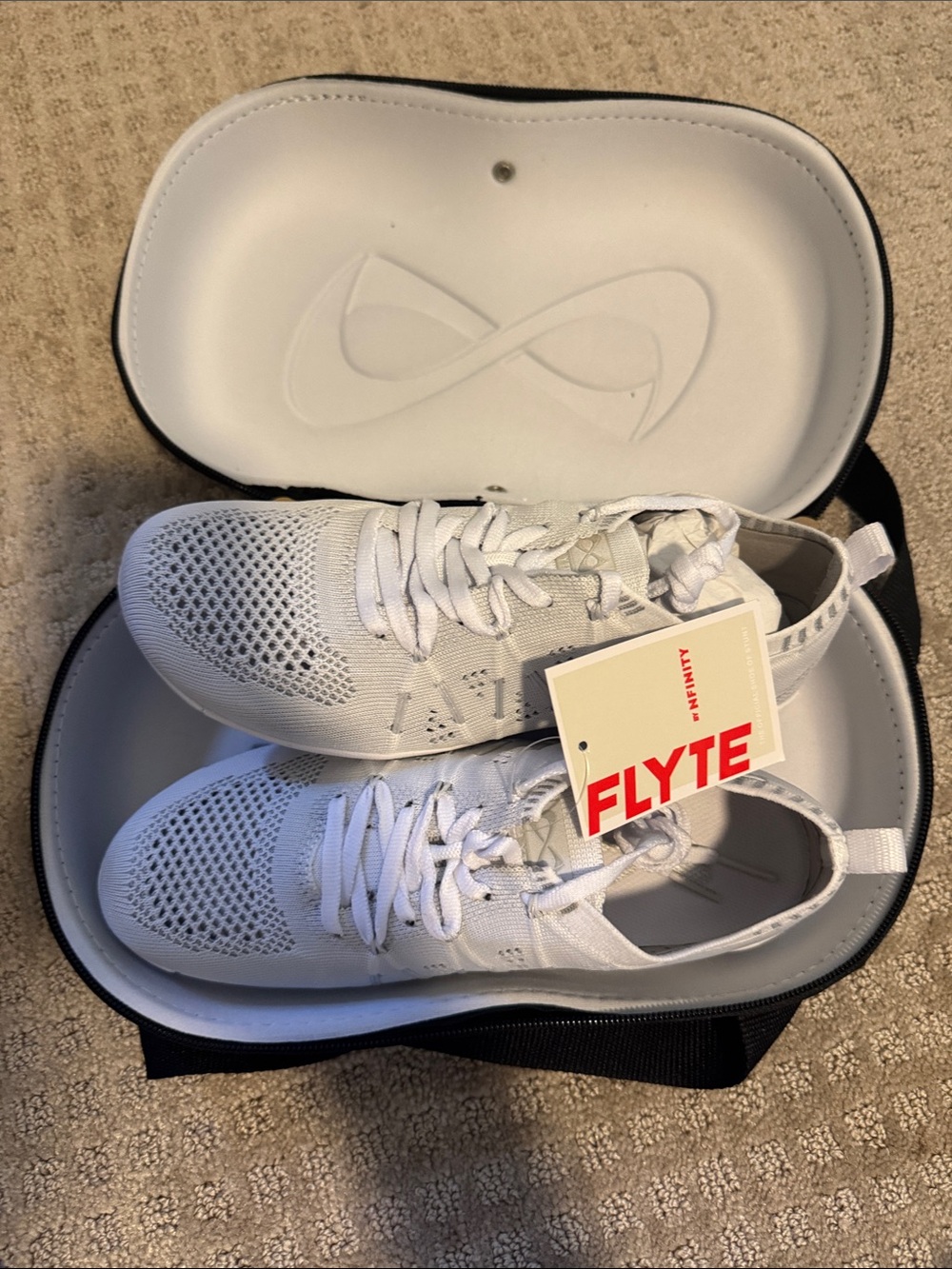 Women’s White cheer shoe